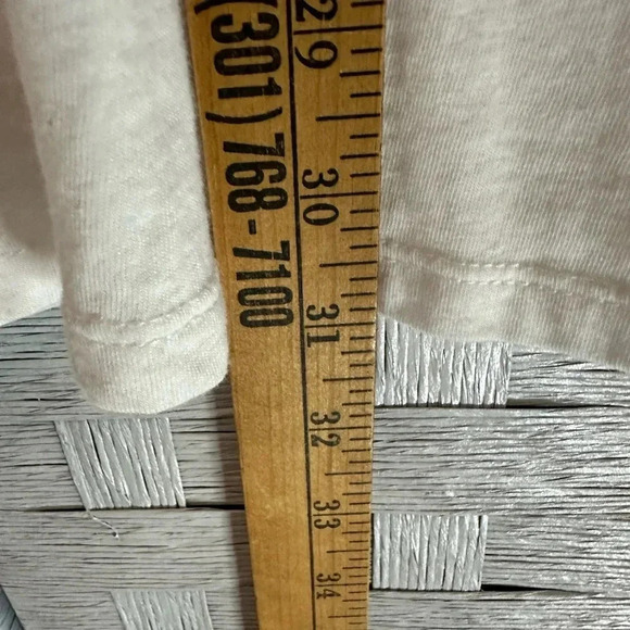 Lane Bryant white T-shirt plus size long casual summer beach layer look - Picture 4 of 6